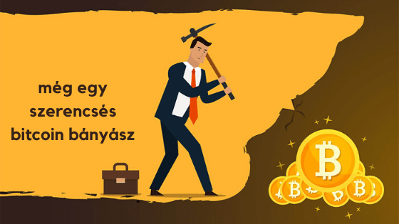 még egy szerencsés bitcoin bányász